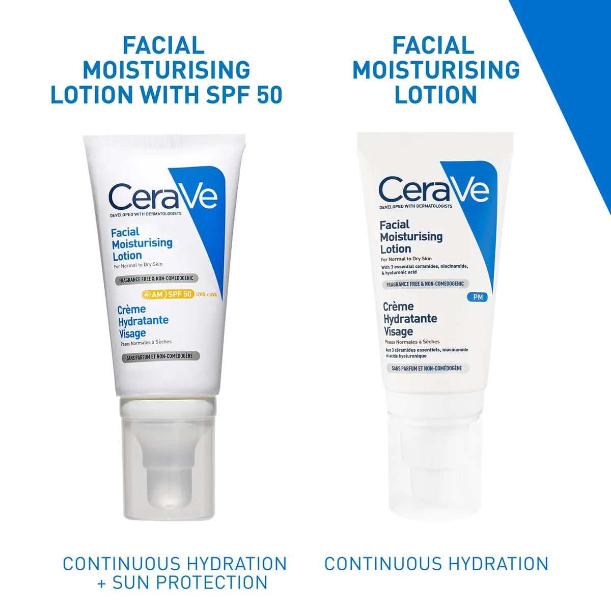 CeraVe AM Facial Moisturising Lotion with SPF 50 | (52 ml) Product vendor