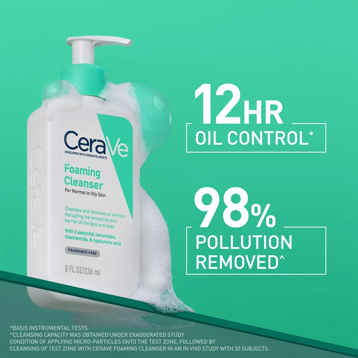 CeraVe Foaming Cleanser For Normal To Oily Skin Product vendor