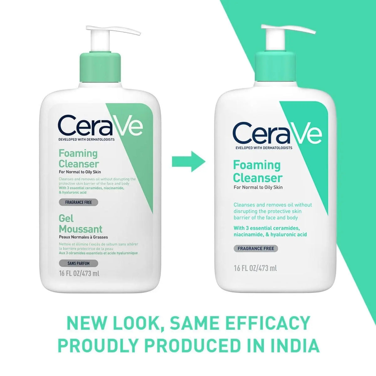 CeraVe Foaming Cleanser For Normal To Oily Skin (473ml) Product vendor