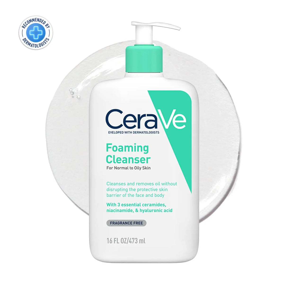 CeraVe Foaming Cleanser For Normal To Oily Skin (473ml) Product vendor