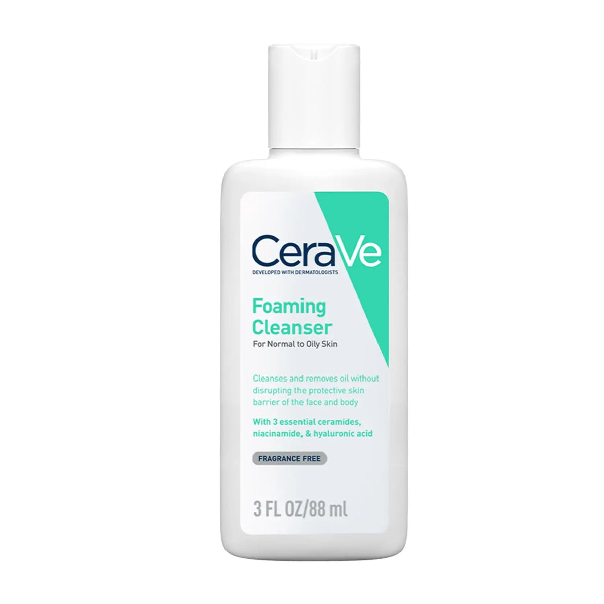 CeraVe Foaming Cleanser For Normal To Oily Skin (88ml) Product vendor