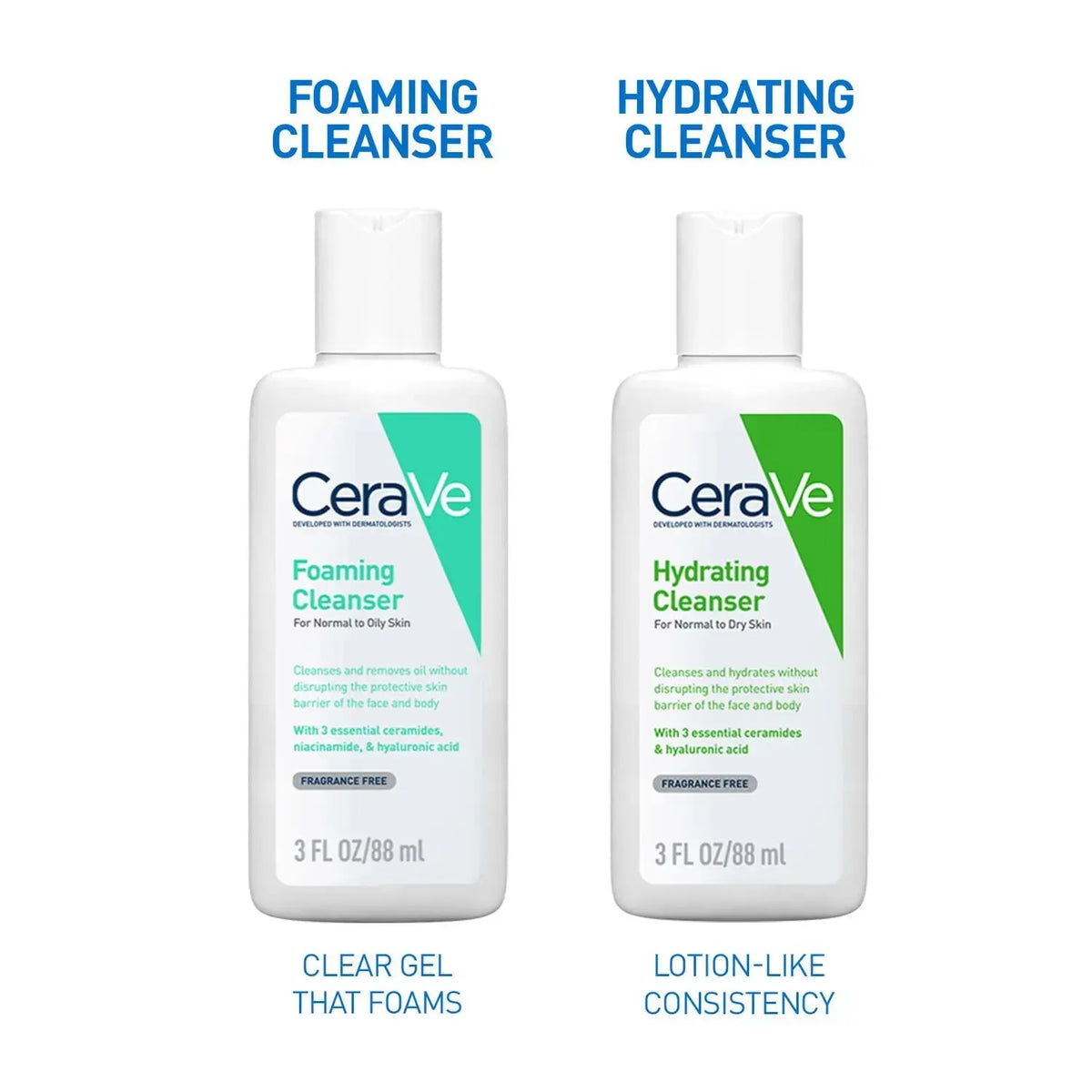 CeraVe Foaming Cleanser For Normal To Oily Skin (88ml) Product vendor
