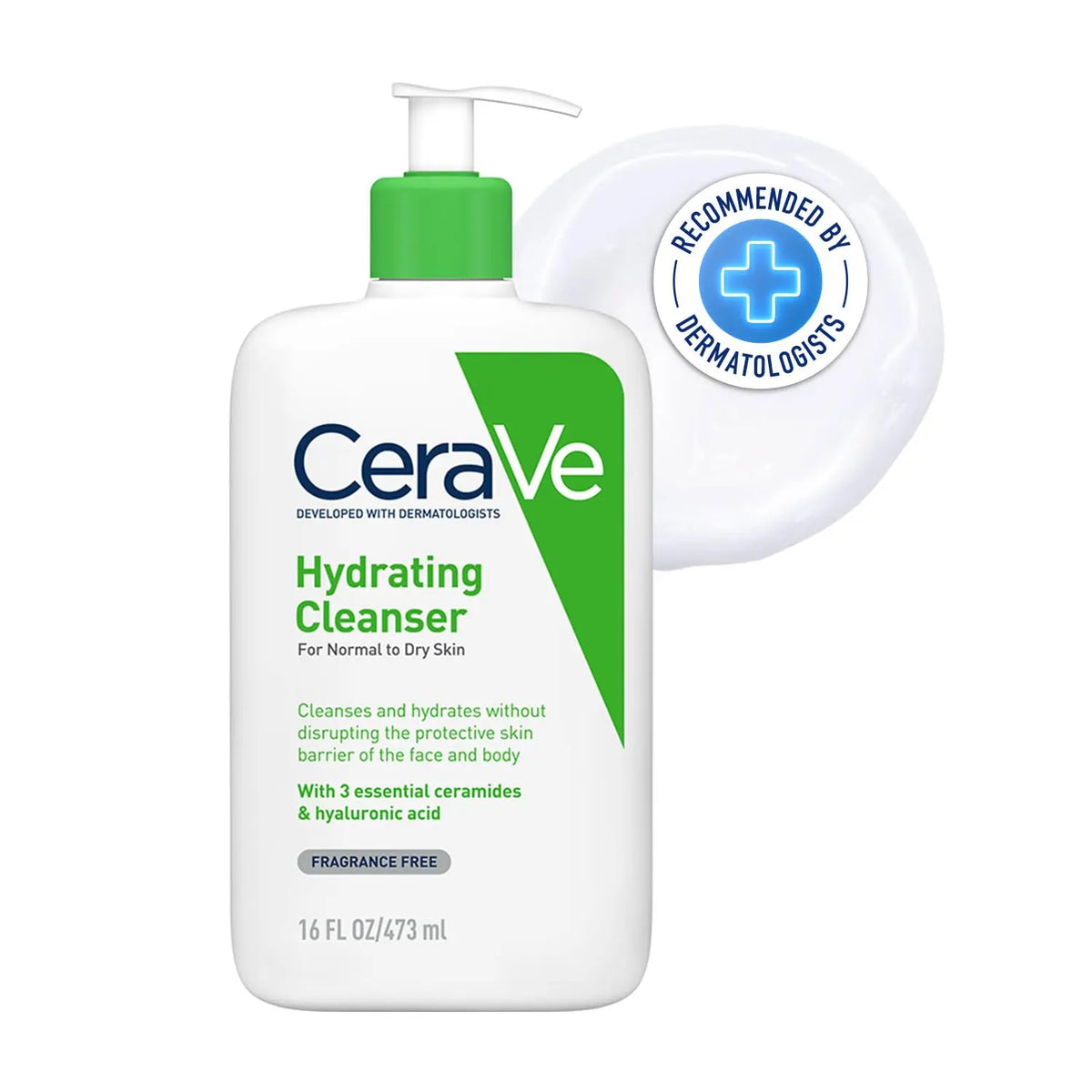 CeraVe Hydrating Cleanser For Normal To Dry Skin (473ml) Product vendor