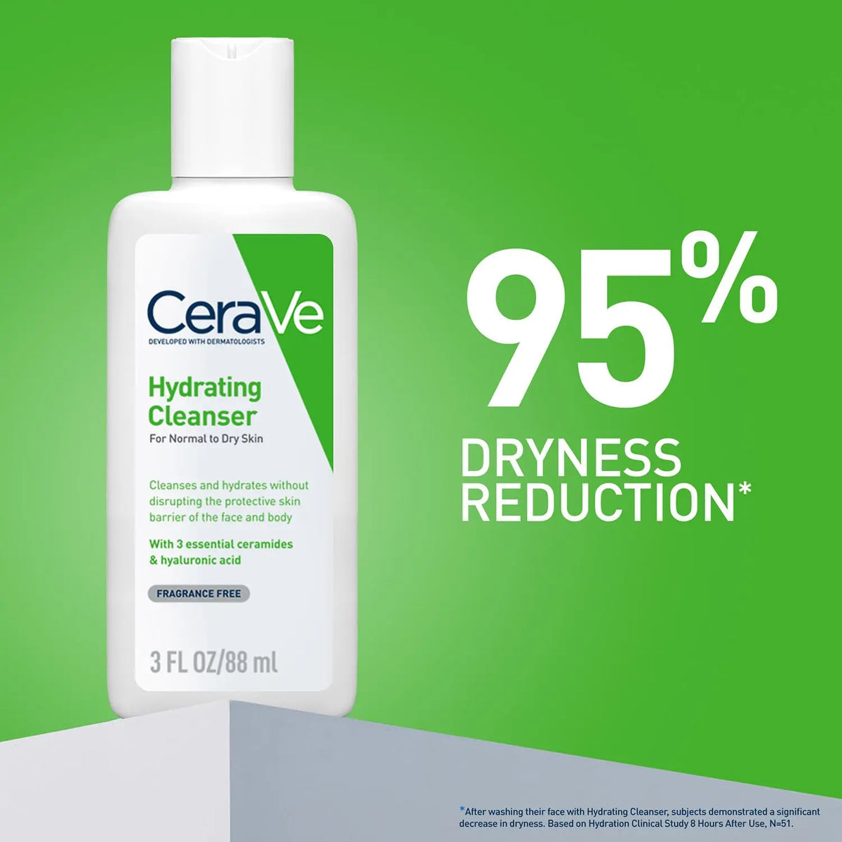CeraVe Hydrating Cleanser For Normal To Dry Skin (88ml) Product vendor