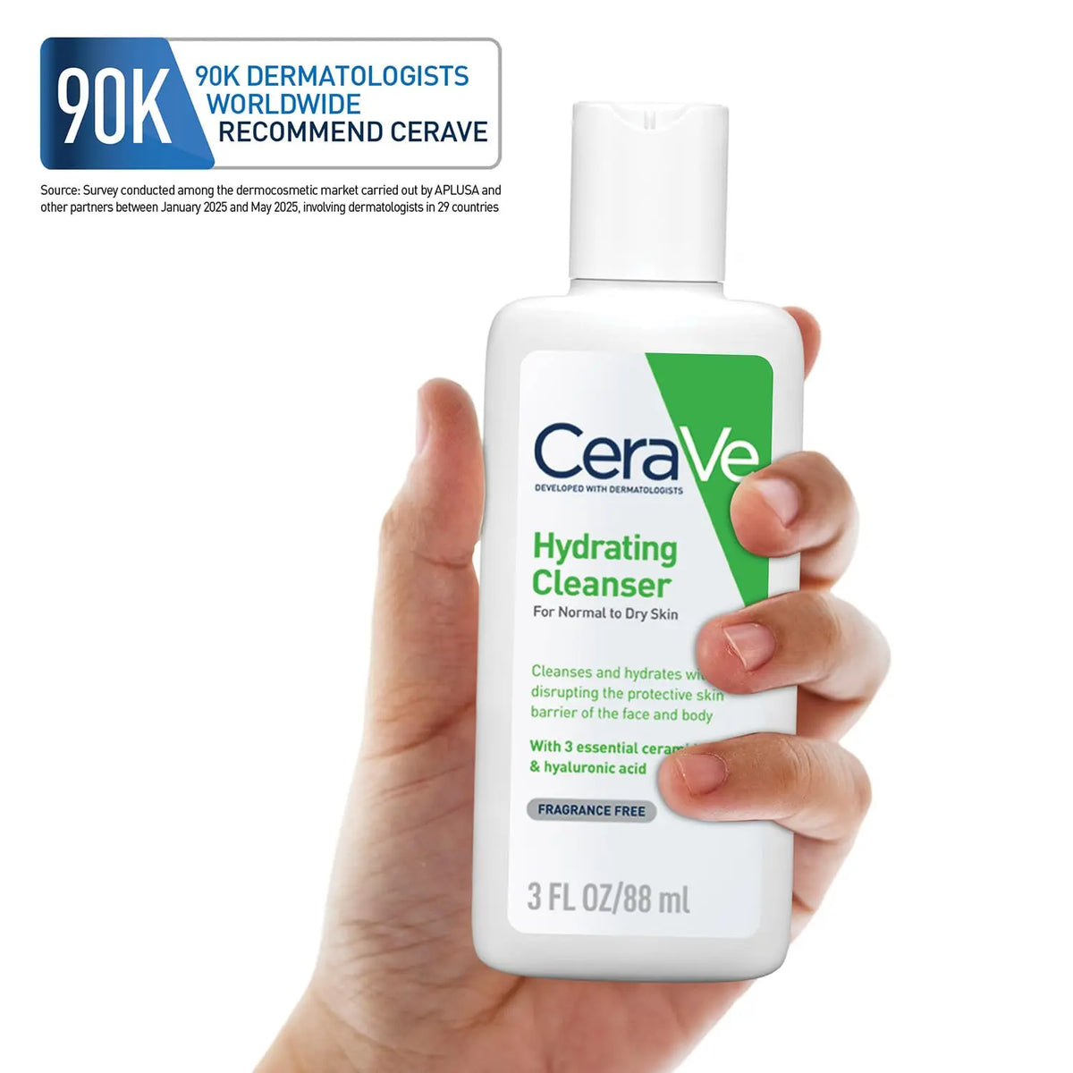 CeraVe Hydrating Cleanser For Normal To Dry Skin (88ml) Product vendor