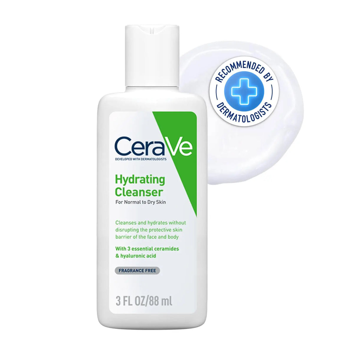 CeraVe Hydrating Cleanser For Normal To Dry Skin (88ml) Product vendor