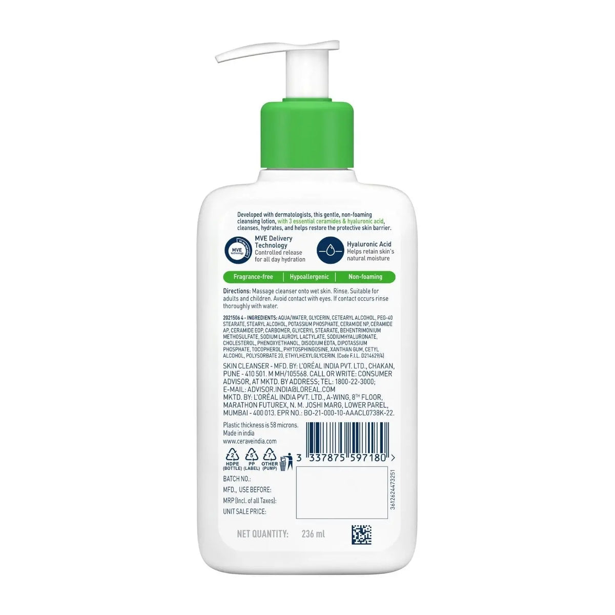 CeraVe Hydrating Cleanser for Dry Skin Product vendor