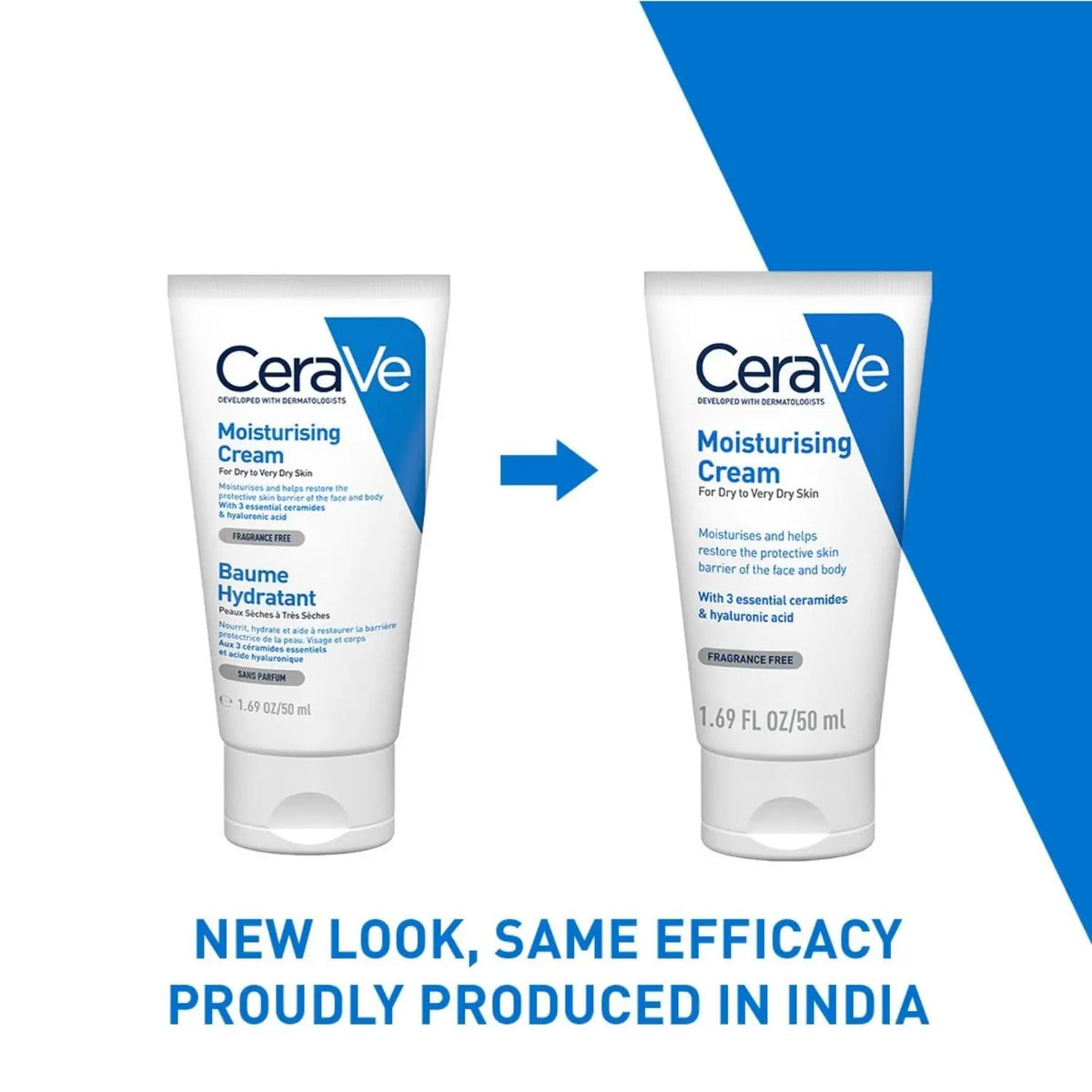 CeraVe Moisturizers, Moisturizing Cream For Dry To Very Dry Skin (50ml) Product vendor