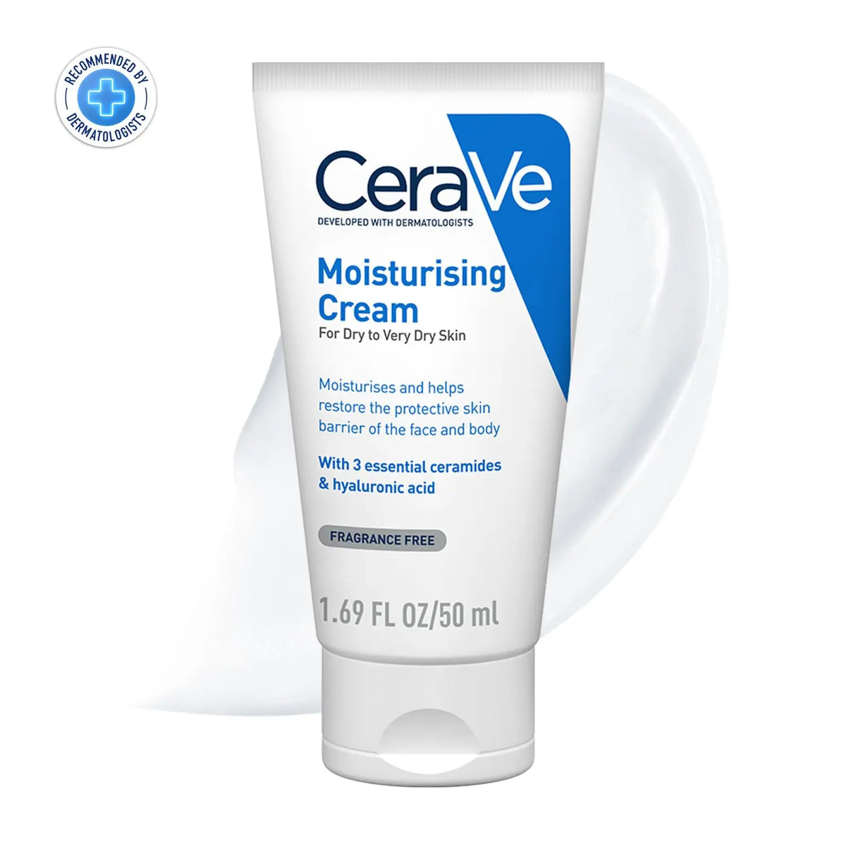 CeraVe Moisturizers, Moisturizing Cream For Dry To Very Dry Skin (50ml) Product vendor