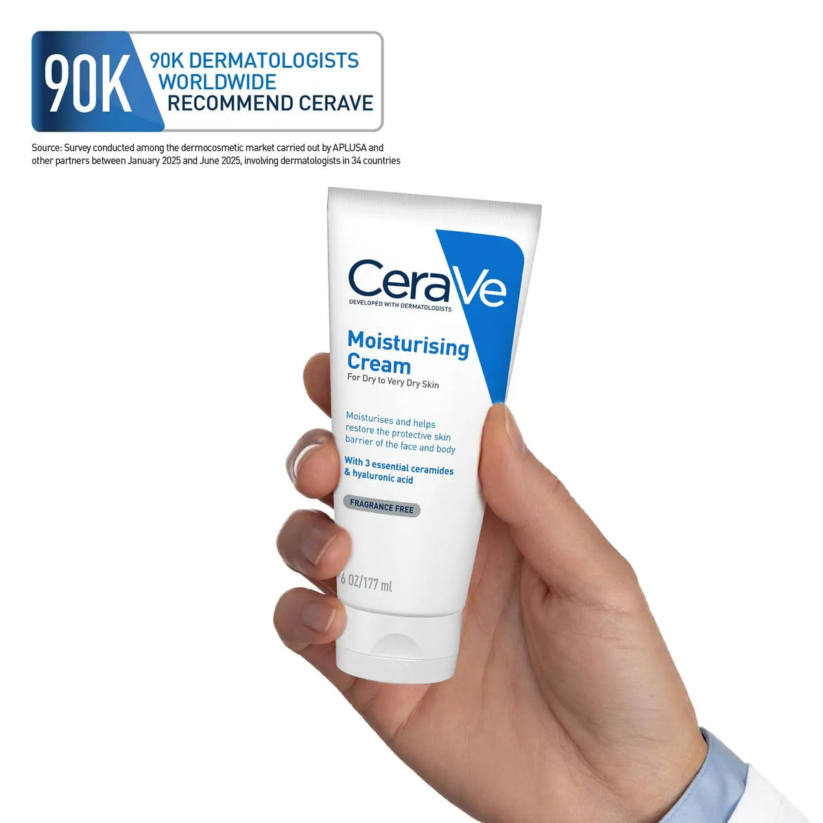 CeraVe Moisturizing Cream For Dry To Very Dry Skin (177ml) Product vendor