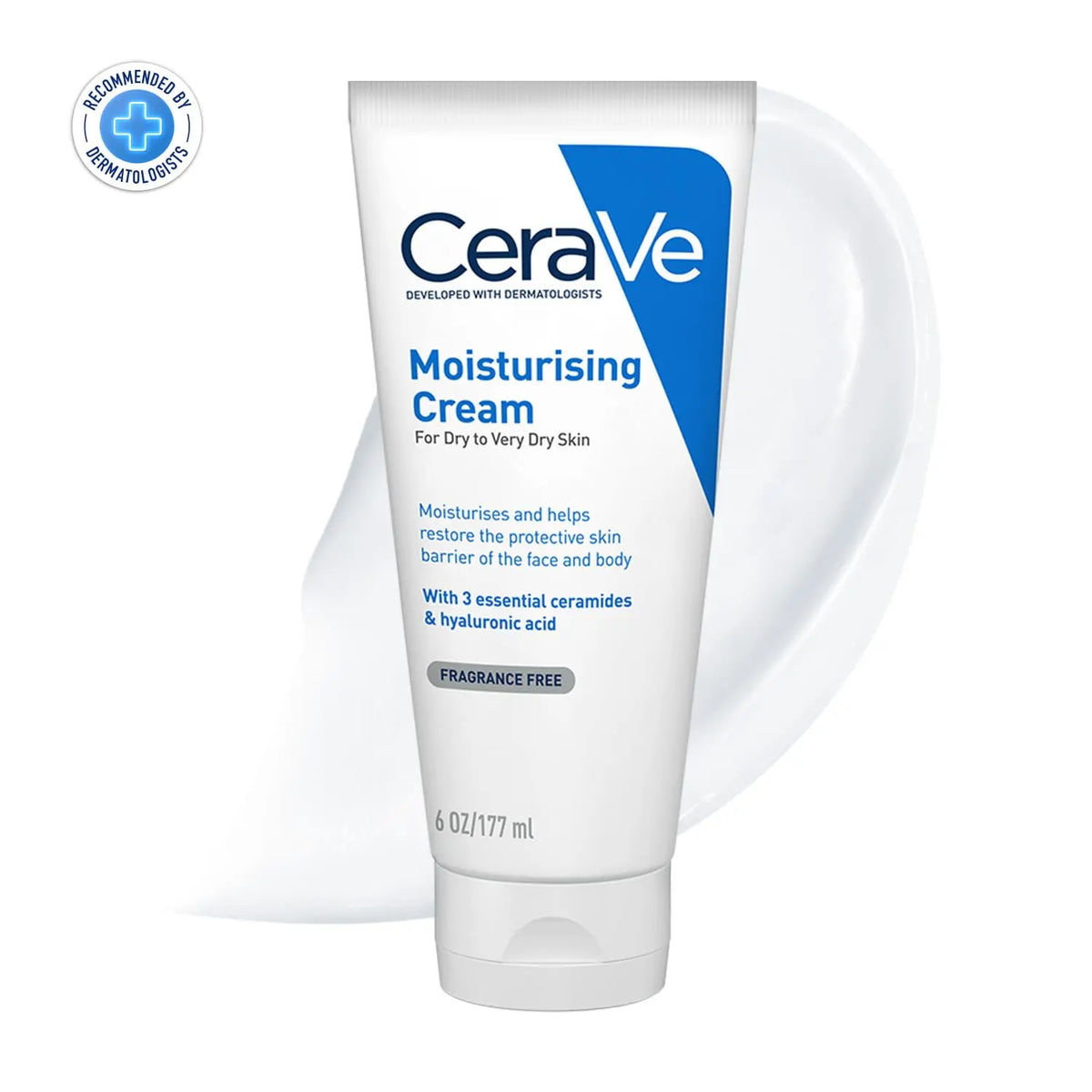 CeraVe Moisturizing Cream For Dry To Very Dry Skin (177ml) Product vendor