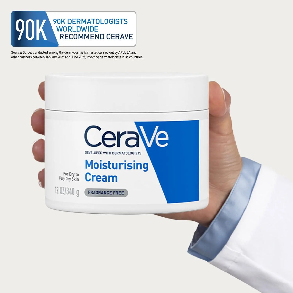 CeraVe Moisturizing Cream For Dry To Very Dry Skin (340gm) Product vendor