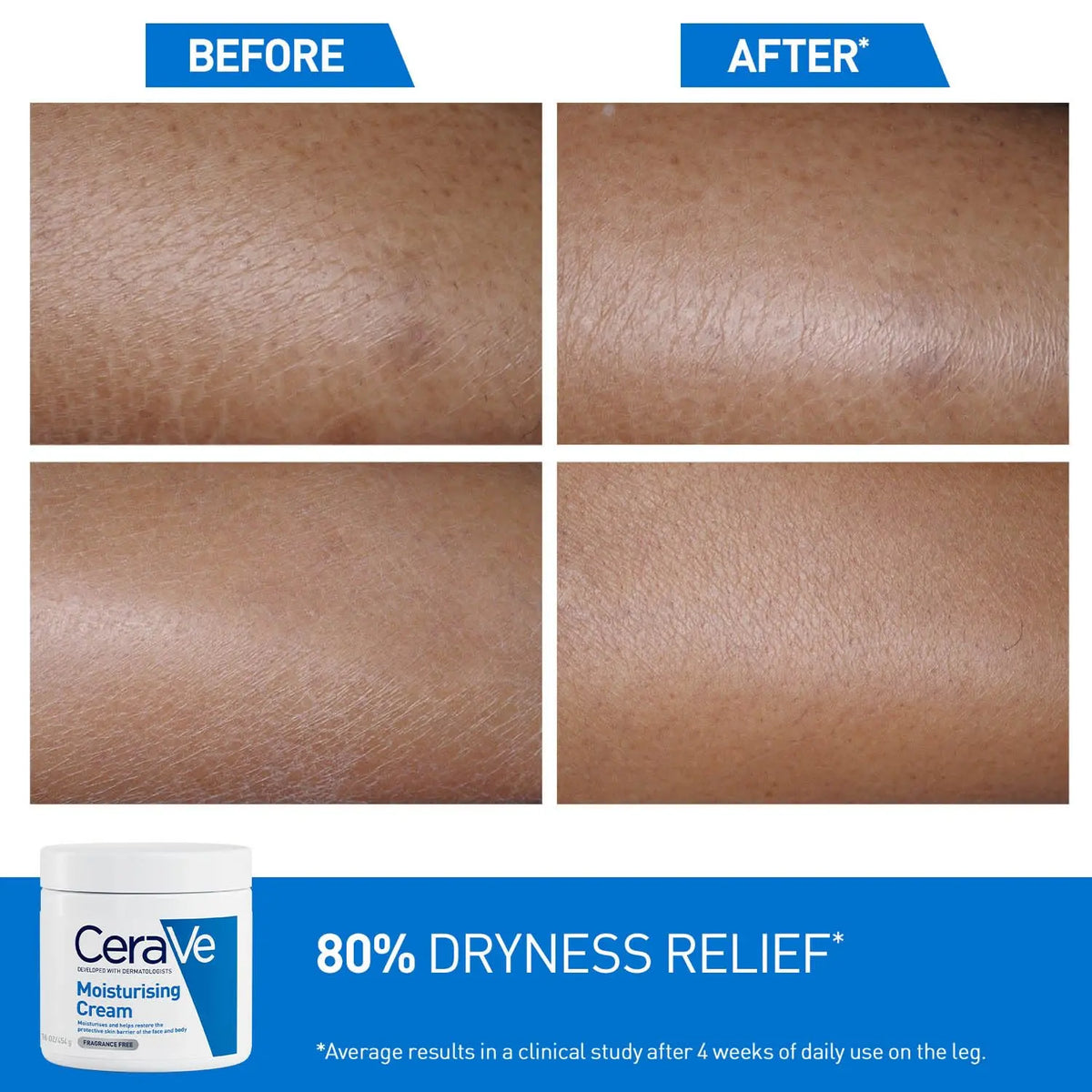 CeraVe Moisturizing Cream For Dry To Very Dry Skin (454g) Product vendor