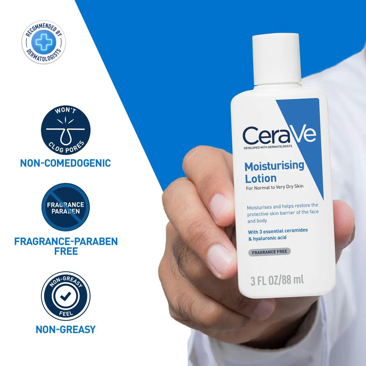 CeraVe Moisturizing Lotion For Dry Skin (88ml) Product vendor