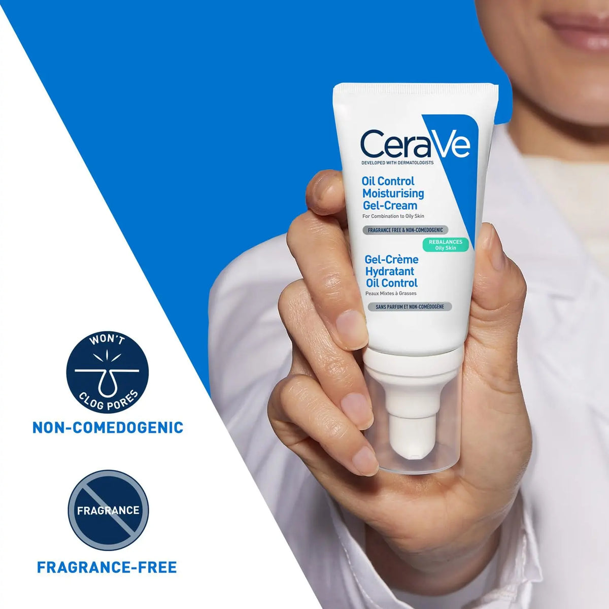 CeraVe Oil Control Moisturising Gel Cream For Oily Skin | (52ml)