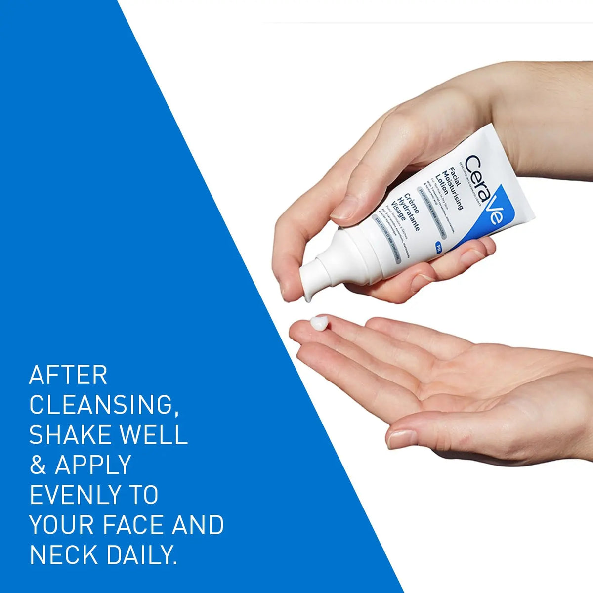 CeraVe PM Facial Moisturizing Lotion For Normal To Dry Skin (52ml) Product vendor