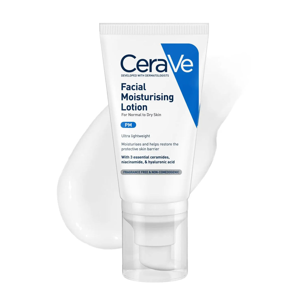 CeraVe PM Facial Moisturizing Lotion For Normal To Dry Skin (52ml) Product vendor