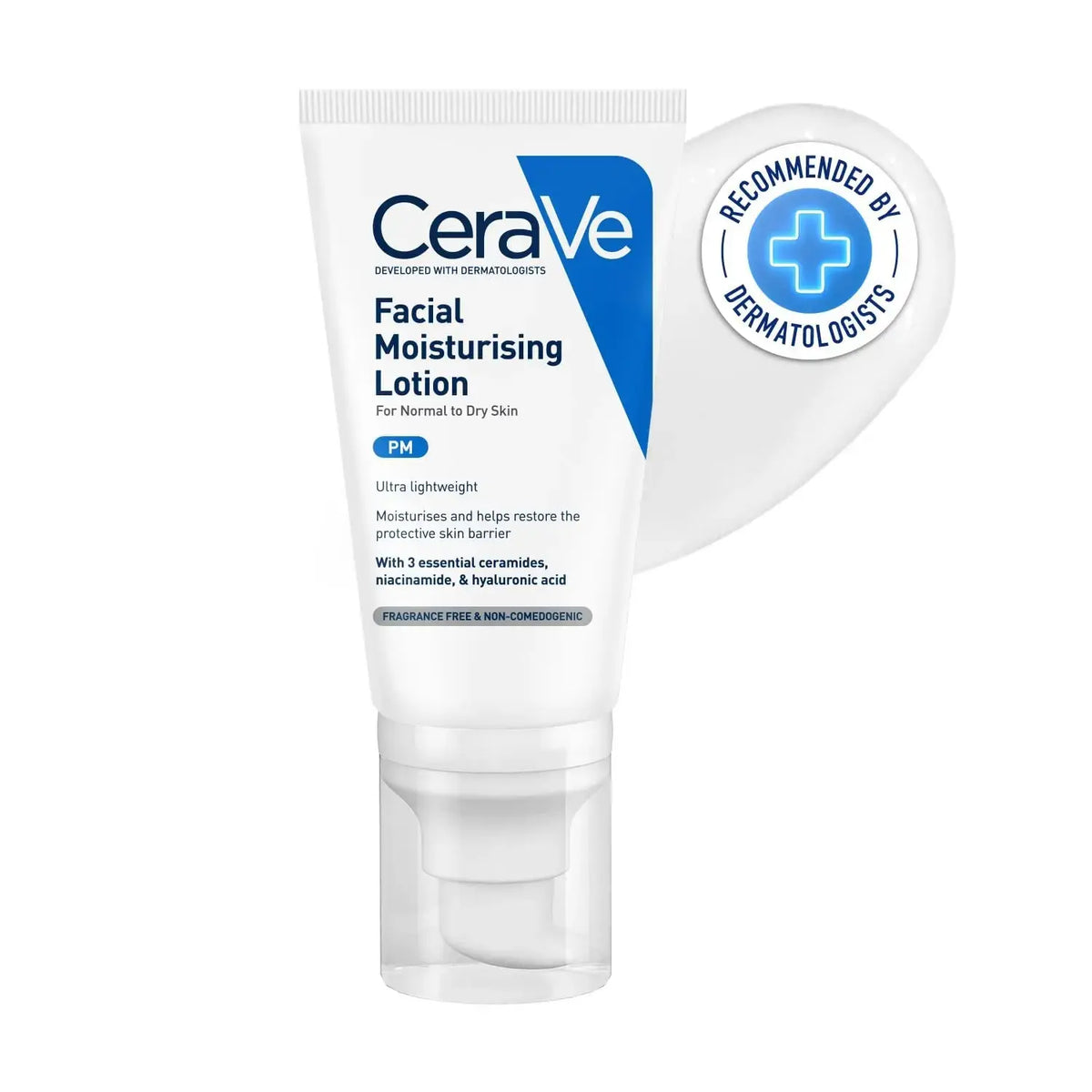 CeraVe PM Facial Moisturizing Lotion For Normal To Dry Skin (52ml) Product vendor