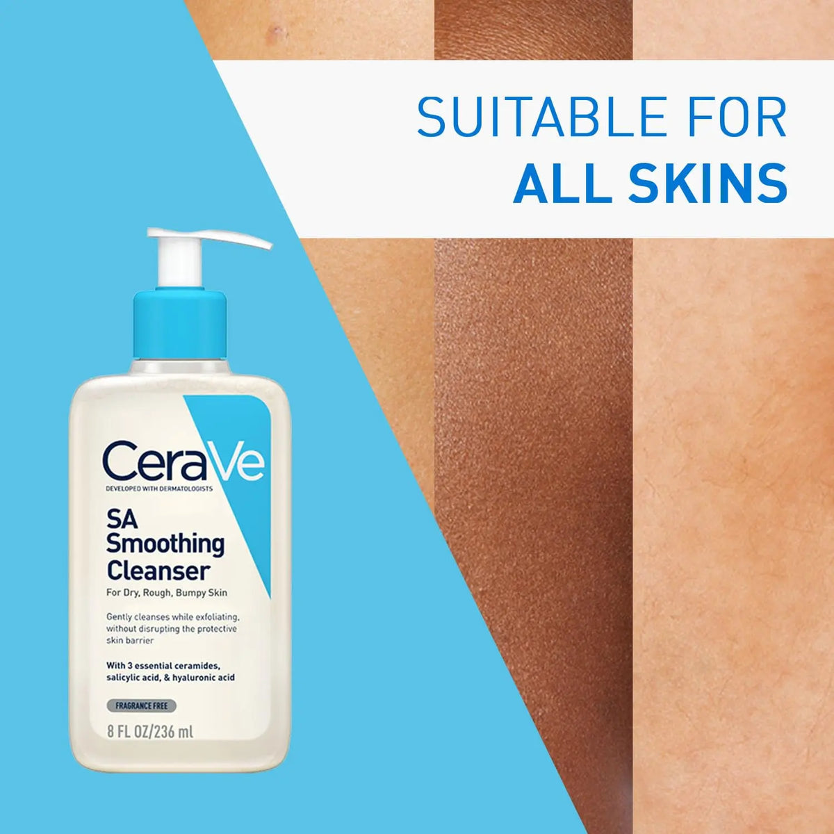 Cerave SA Smoothing Cleanser (236ml) Product vendor