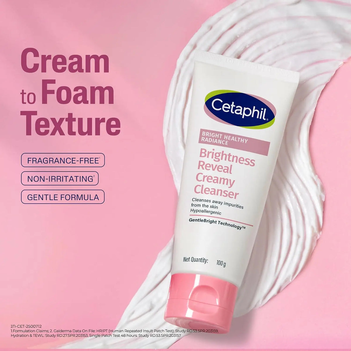 Cetaphil Brightness Reveal Creamy Cleanser - 100 g Product vendor