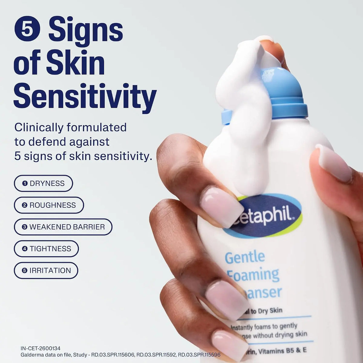 Cetaphil Foaming Face Wash, Gentle Foaming Cleanser For All Skin Types - 236 ml Product vendor