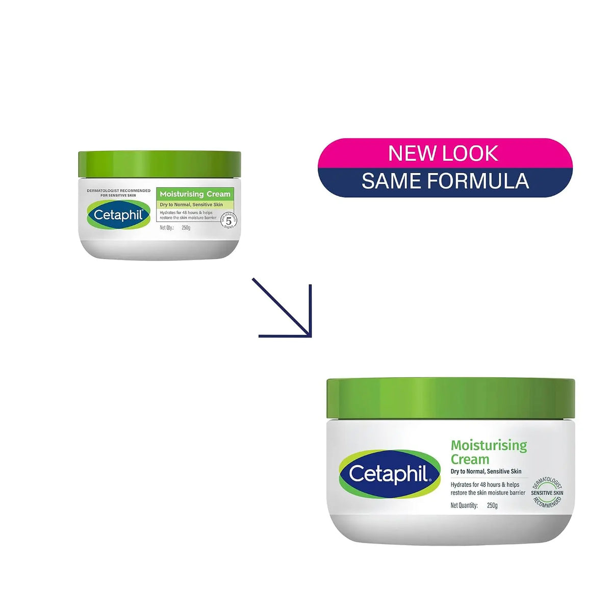 Cetaphil Moisturising Cream for Face & Body,Dry to Normal skin | 250 gm