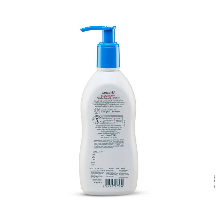 Cetaphil Restoraderm Skin Restoring Body Wash | 295 ml