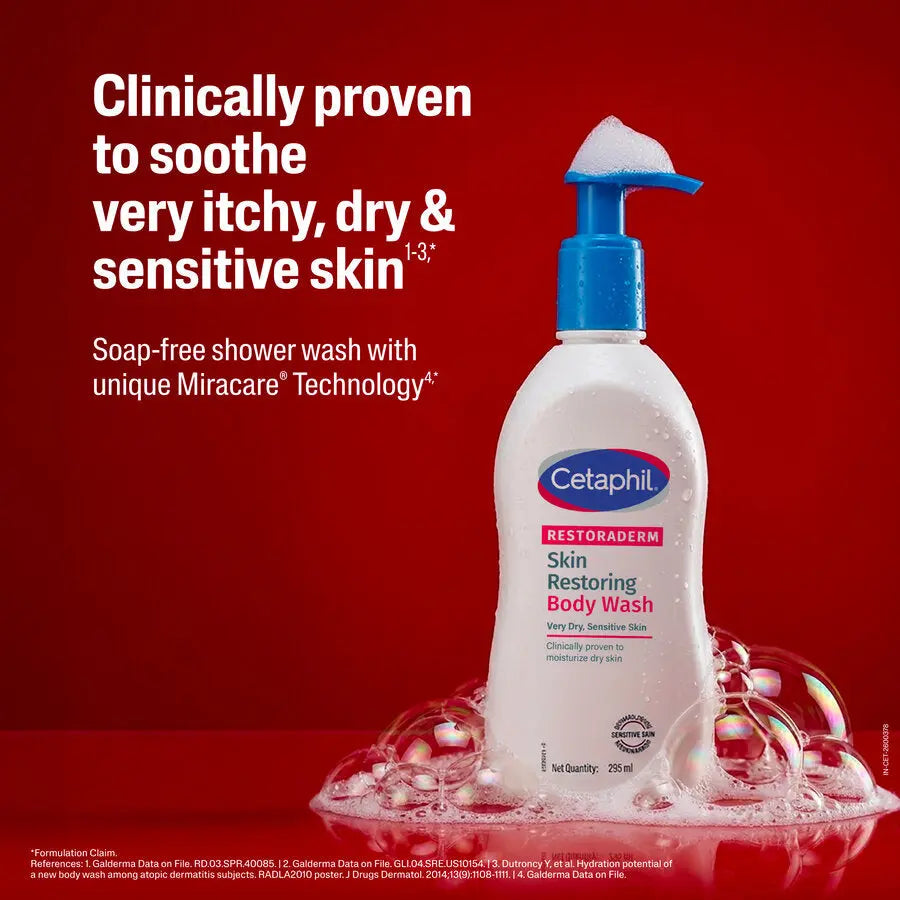 Cetaphil Restoraderm Skin Restoring Body Wash | 295 ml
