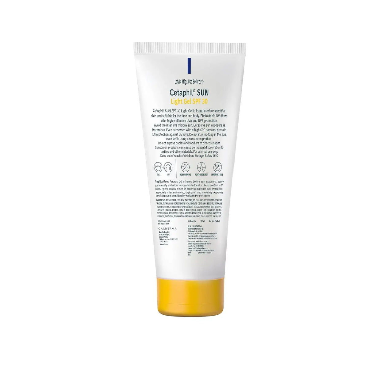 Cetaphil Sun Spf 30 Sunscreen Gel 100 ml Product vendor