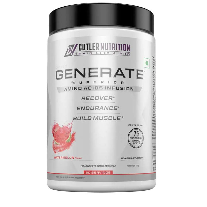 Cutler Nutrition Generate EAA and BCAA Powder Product vendor
