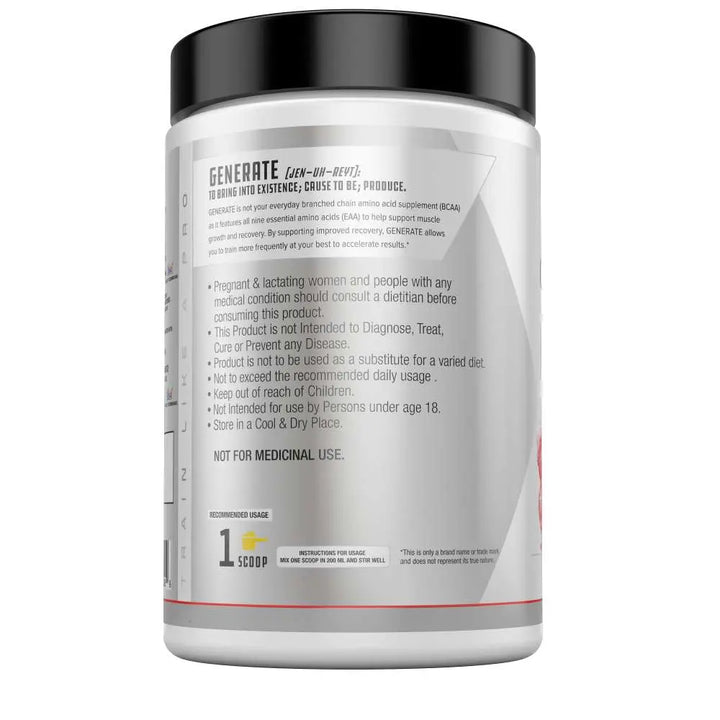 Cutler Nutrition Generate EAA and BCAA Powder Product vendor