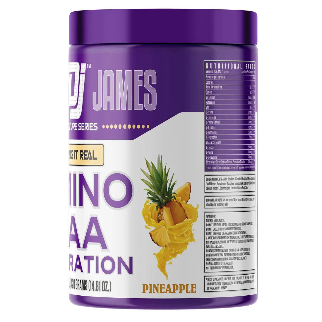 Dennis James Signature Series Amino EAA+ Hydration Product vendor