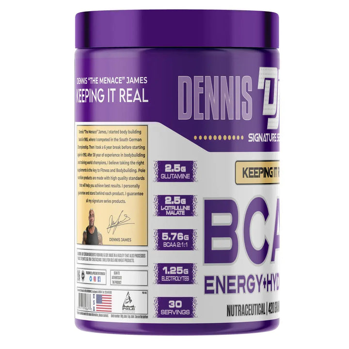 Dennis James Signature Series BCAA Product vendor