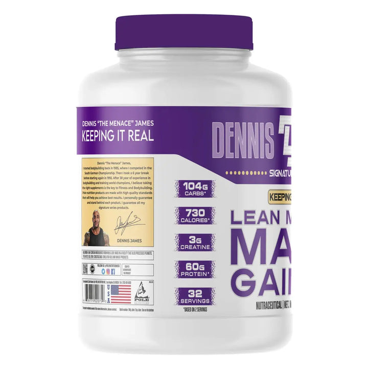 Dennis James Signature Series Lean Muscle Mass Gainer Product vendor