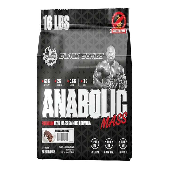 Dexter Jackson Black Series Anabolic Mass Gainer 16 lbs Product vendor