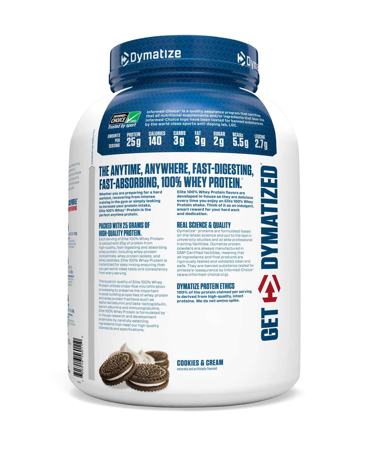 Dymatize Elite 100% Whey Protein Product vendor