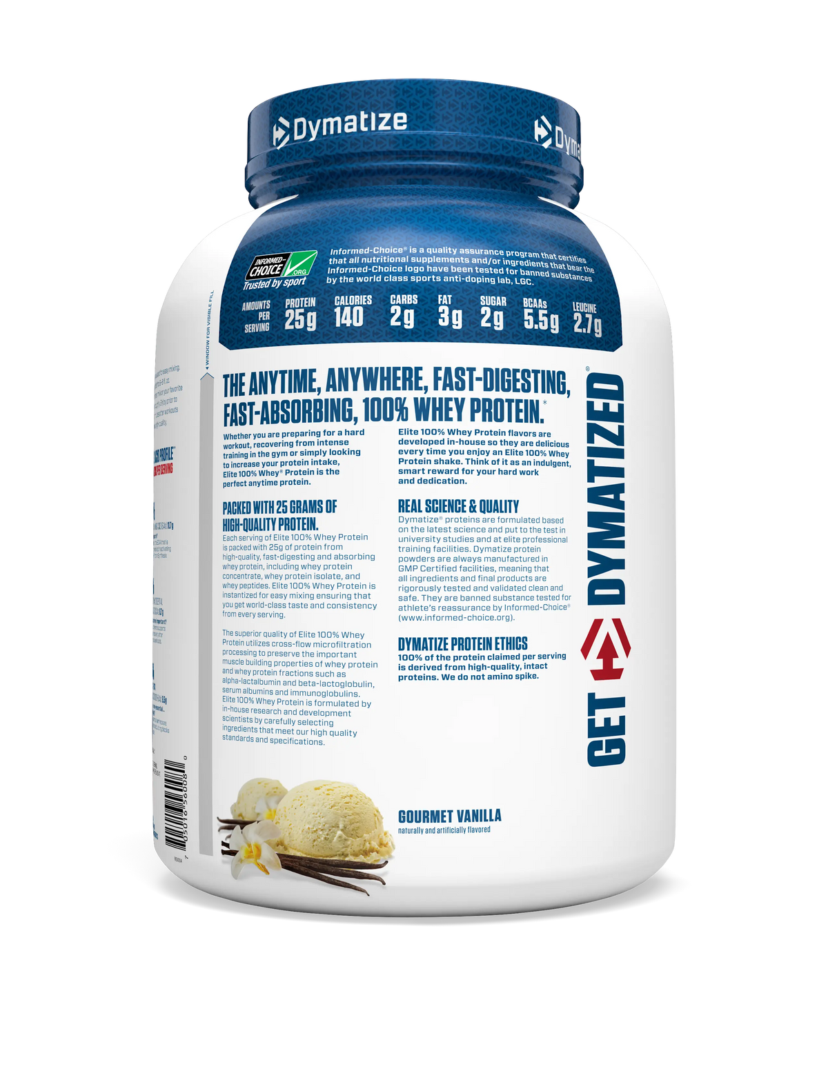 Dymatize Elite 100% Whey Protein Product vendor