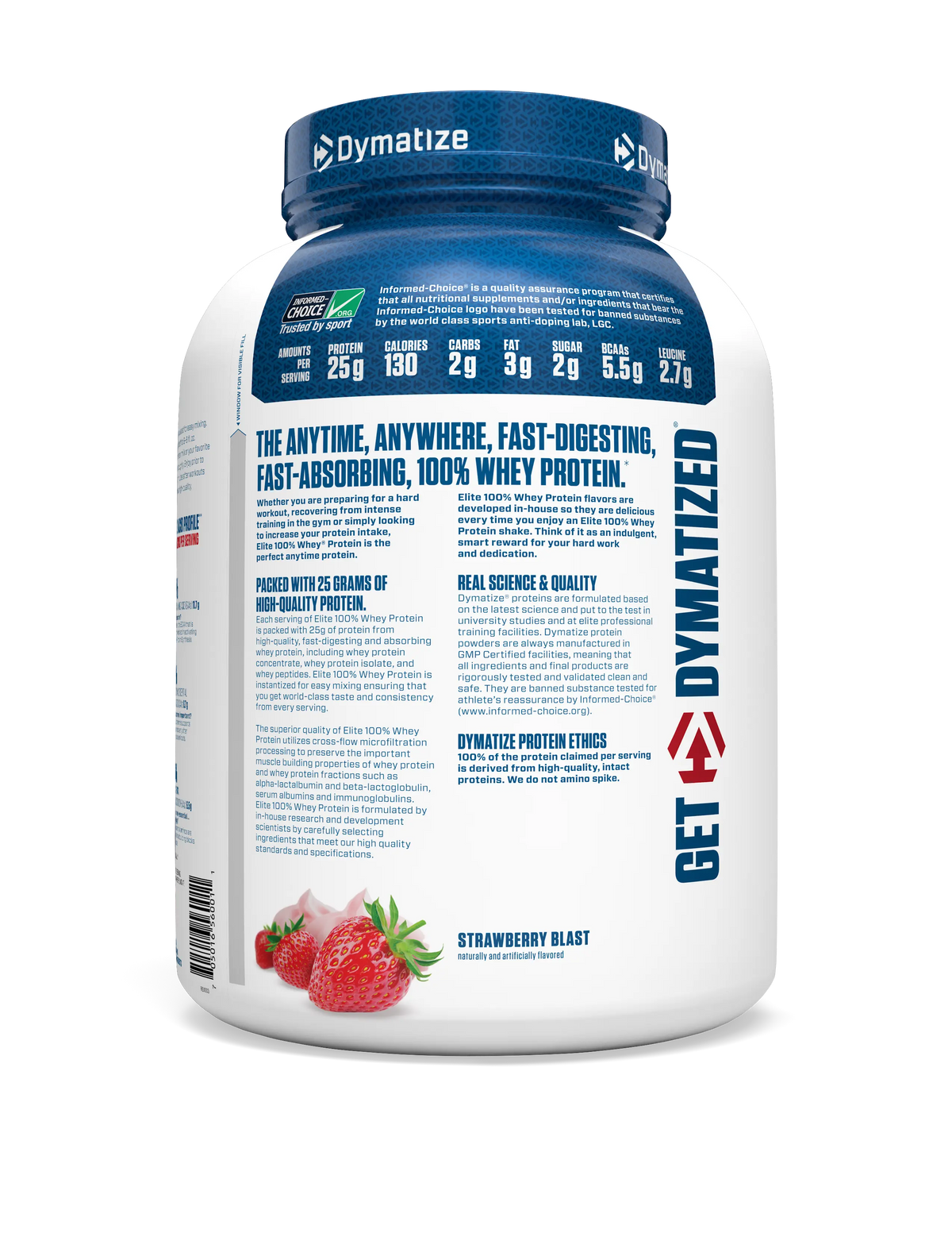 Dymatize Elite 100% Whey Protein Product vendor