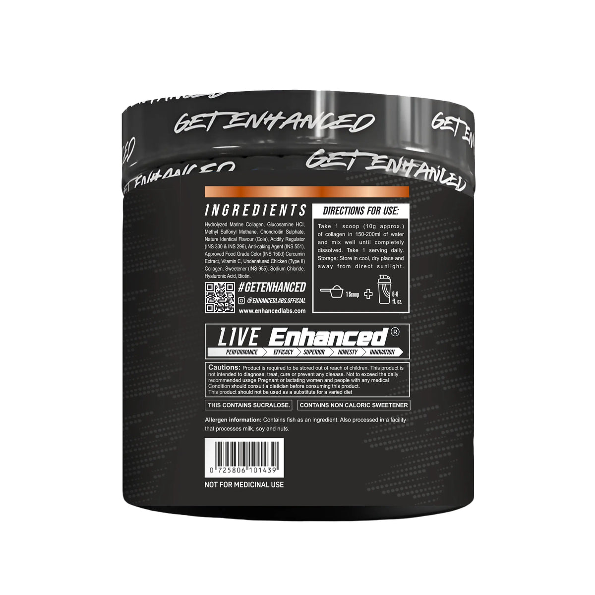 Enhanced Collagen 250g Product vendor