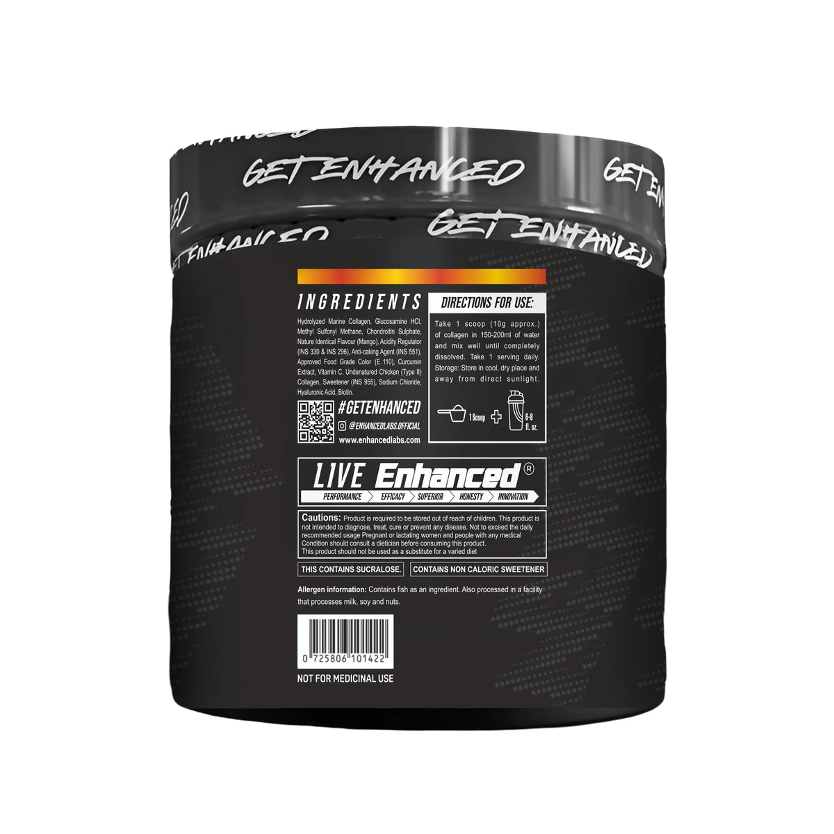 Enhanced Collagen 250g Product vendor