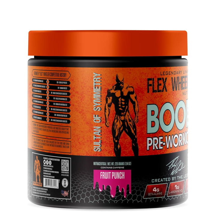 Flex Wheeler Nutrition Boom Pre Workout Product vendor