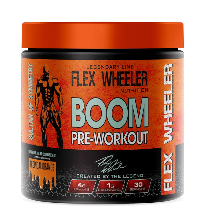 Flex Wheeler Nutrition Boom Pre Workout Product vendor