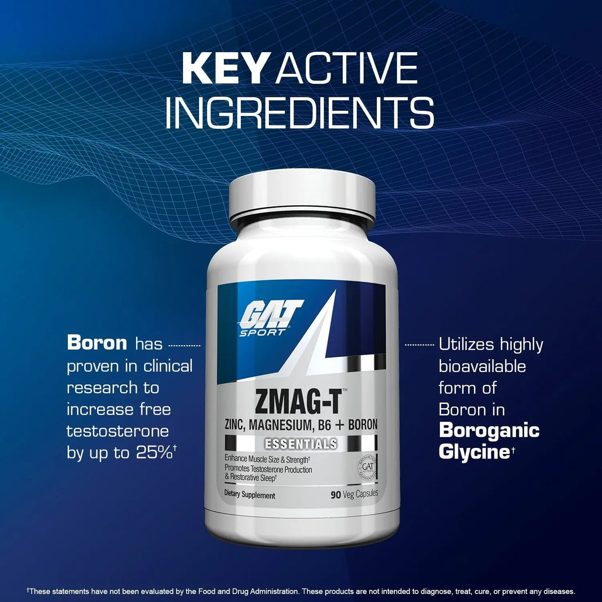 GAT Sport Zmag-T (90 Capsules) Product vendor