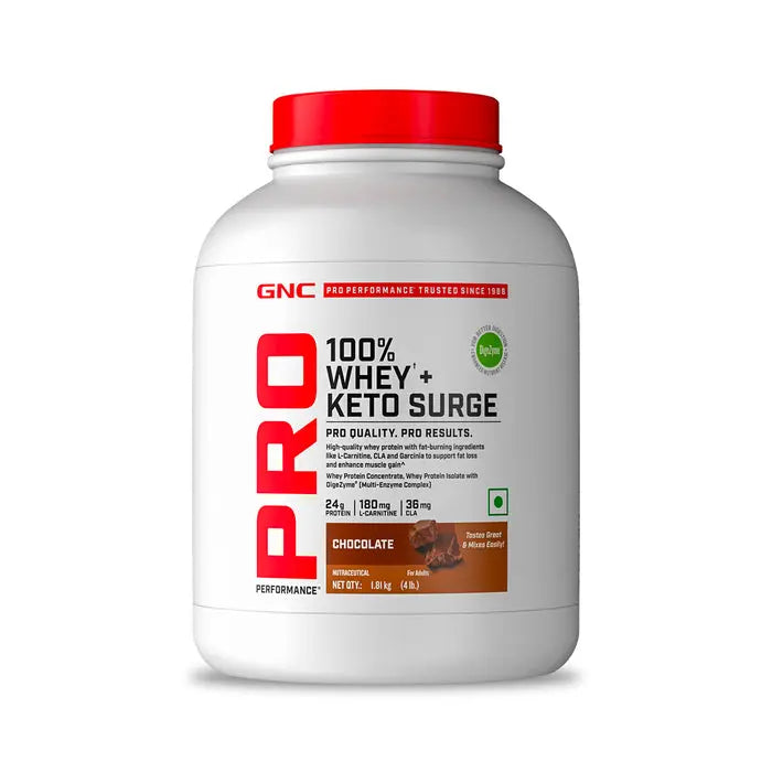 GNC 100% Whey + Keto Surge Product vendor
