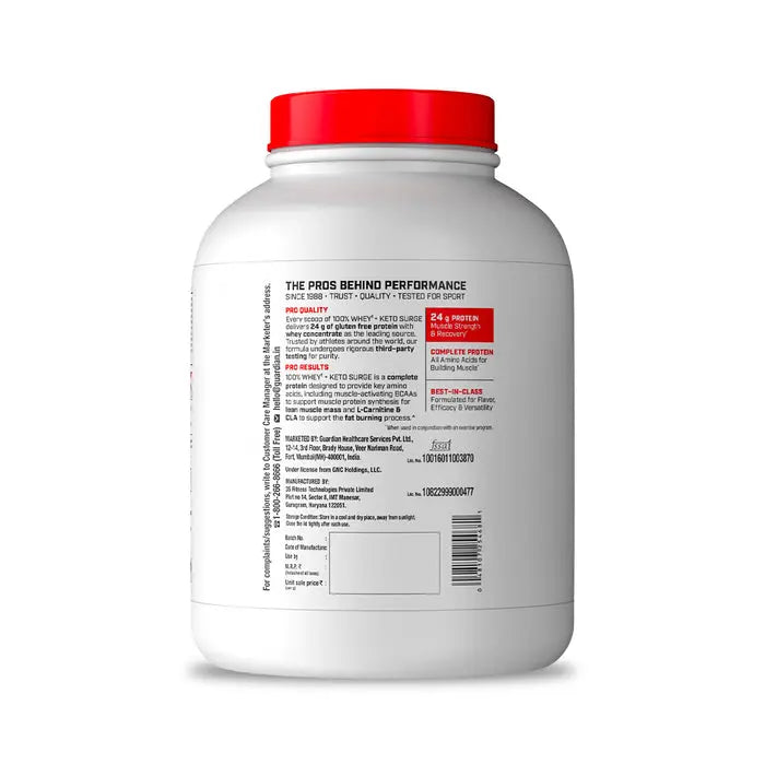 GNC 100% Whey + Keto Surge Product vendor