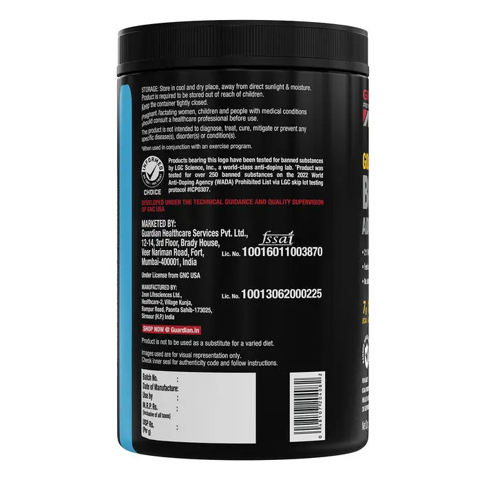 GNC AMP Gold Series BCAA Advanced GNC