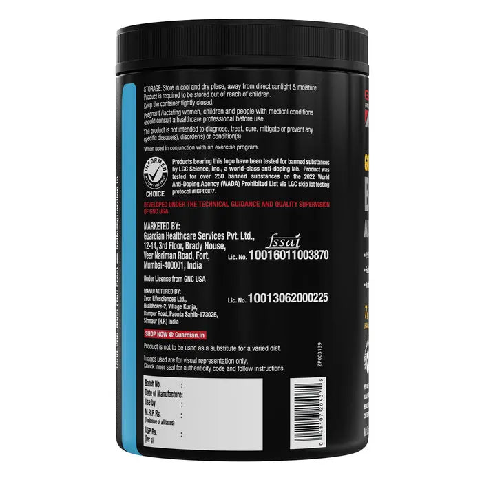 GNC AMP Gold Series BCAA Advanced GNC