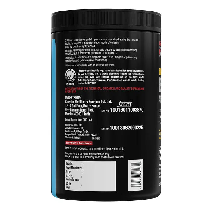 GNC AMP Gold Series BCAA Advanced GNC