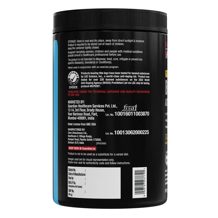 GNC AMP Gold Series BCAA Advanced GNC