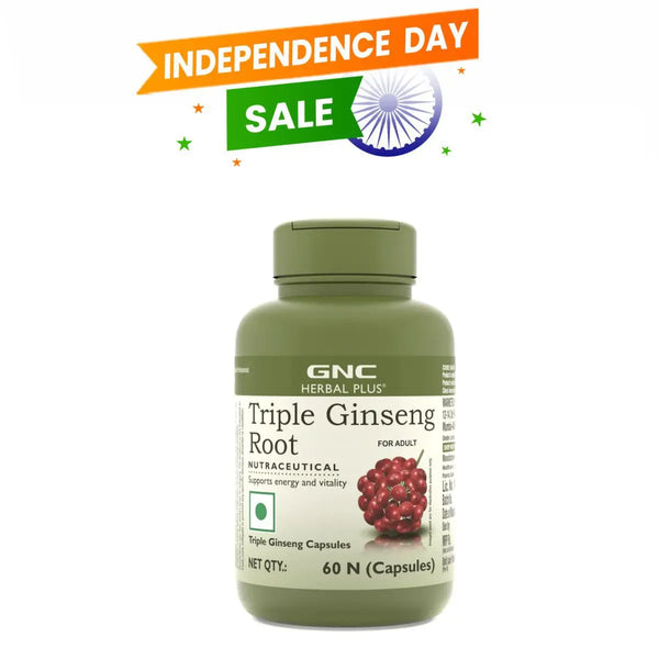 GNC Herbal Plus Triple Ginseng Root Product vendor